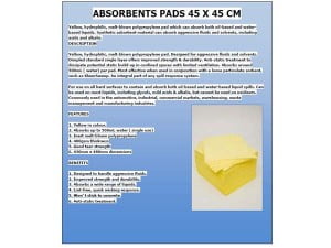 Absorbent Pads